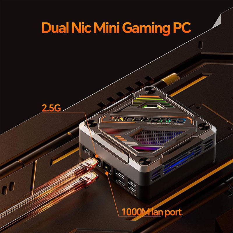 Promotion > Mini PC de jeu T-bao MN78 avec lumière RVB, AMD Ryzen