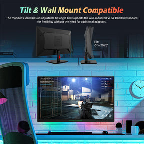 TITAN ARMY P2510G Gaming Monitor With Fast IPS FHD 180Hz