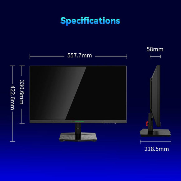 TITAN ARMY P2510S Fast IPS QHD 240Hz Gaming monitors