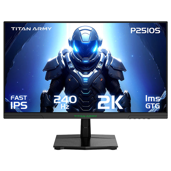 TITAN ARMY P2510S Fast IPS QHD 240Hz Gaming monitors