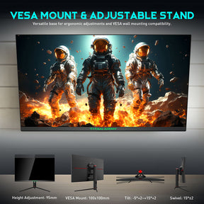 Recommended for playing Black Myth Wukong | TITAN ARMY P32A2S2 Gaming Monitor With IPS QHD 240Hz