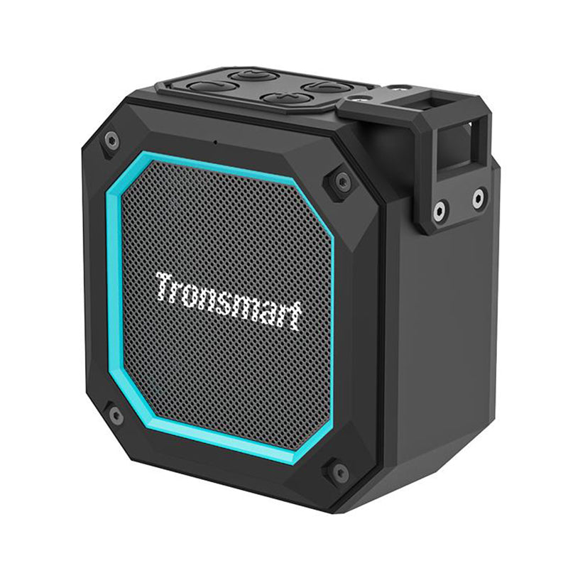 Tronsmart Groove 2 - Altavoz Bluetooth portátil con graves adicionales,  IPX7 impermeable mini altavoz de ducha con luz RGB, Bluetooth 5.3, tiempo  de