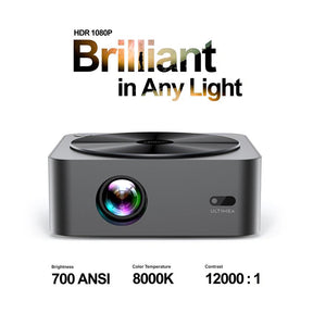 Mini Projecteur Full Hd 1080p P40 Led Projetor 4k Vidéo Bluetooth