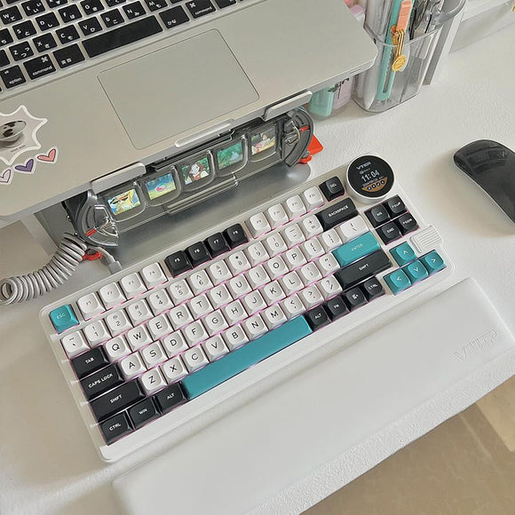 VTER K75 Mechanical Keyboard with Multifunctional Knob Display