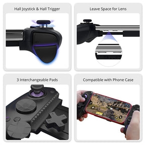 abxylute S9 Type-C Gaming Controller, Compatible with Android, iPhone 15/16 Series&Tablet