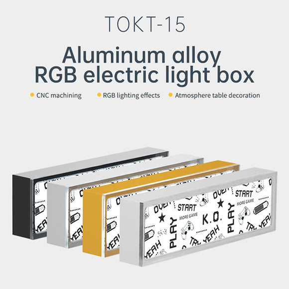 DOIO Aluminum Alloy TOKT-15 RGB Electric Light Box