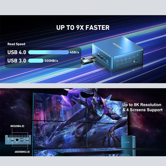 GEEKOM IT13 Mini PC 13th Gen Intel Core i9