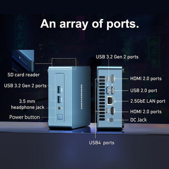 GEEKOM IT13 Mini PC 13th Gen Intel Core i9