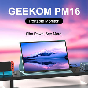 GEEKOM PM16 Portable 16 Inch Monitor