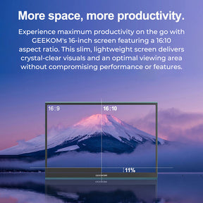 GEEKOM PM16 Portable 16 Inch Monitor