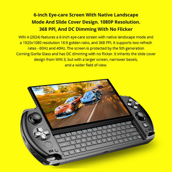 GPD Win 4 2024 Handheld Gaming PC 8840U