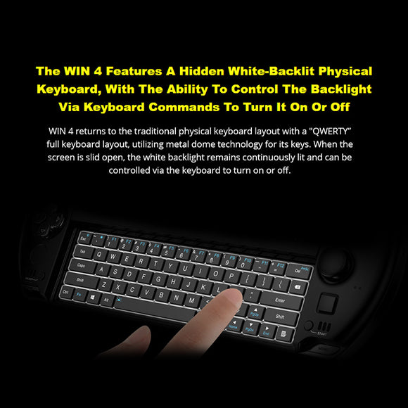 GPD Win 4 2024 Handheld Gaming PC 8840U