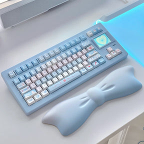 PIWIJOY Bow Encounter Keyboard Wrist Rest Sea Blue