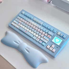 PIWIJOY Bow Encounter Keyboard Wrist Rest Sea Blue