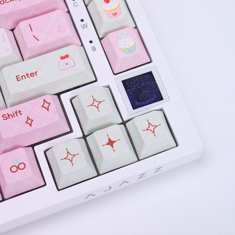 Ajazz AK820 Pro Mechanical Keyboard Creamy Keyboard