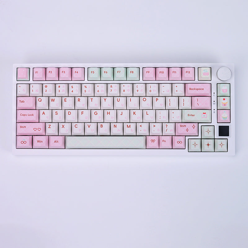 Ajazz AK820 Pro Mechanical Keyboard Creamy Keyboard