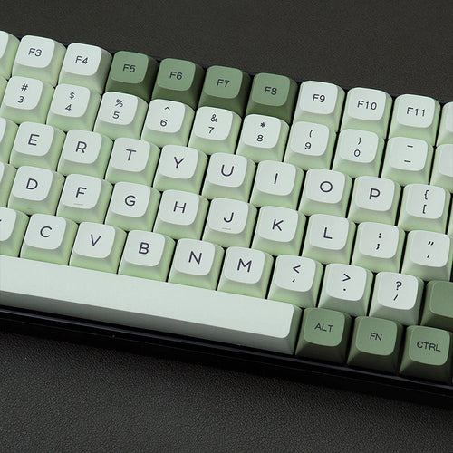 ACGAM Matcha XDA Profile PBT Keycap Set 124 Keys - WhatGeek