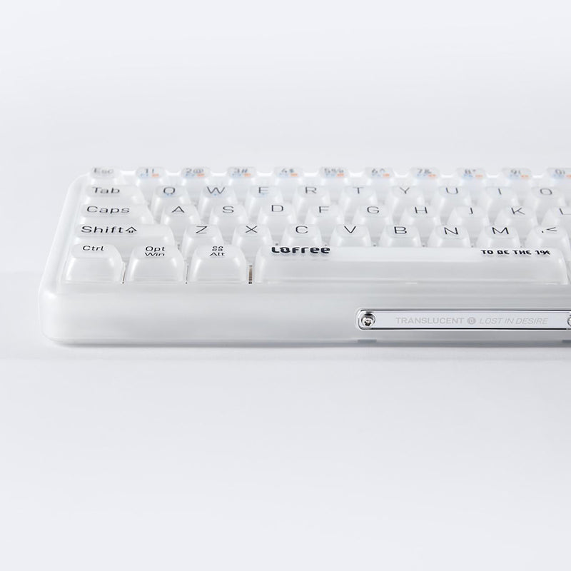 Lofree 1% Transparent Keyboard review: Solid mechanical with unique look