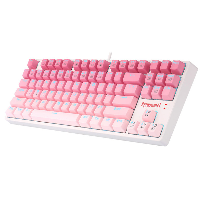 Pink Gradient Keycaps, PBT, Backlit, 104 Key, US Layout